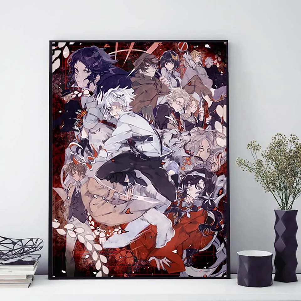 

Full Square Drill 5D Diamond DIY Animation Bungou Stray Dogs Painting Picture Embroidery Mosaic Cross Stitch Wall Artwork Decor