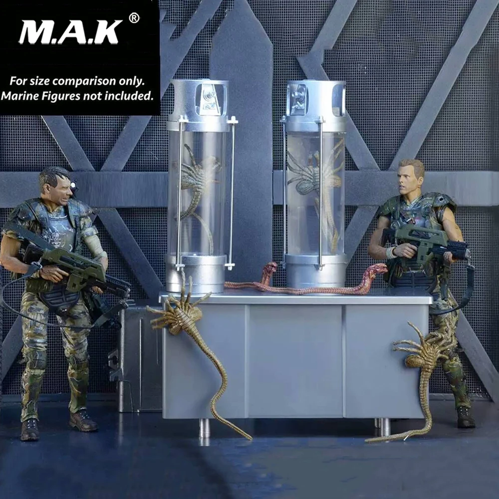 

predator Alien LED CREATURE PACK 30th Anniversary Deluxe 7in Mini character Figure Alien Embryo Kit For 12 inches action figure
