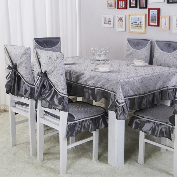 Eat chair cushion/chair cover/antependium suits, high-grade embroidered table cloth, chair cushion chair cover wholesale Eat chair cushion/chair cover/antependium suits, high-grade embroidered table cloth, chair cushion chair cover wholesale