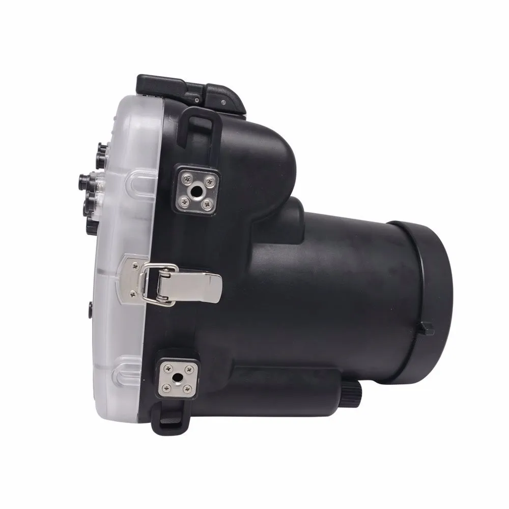 Meikon EM1 방수 수중 하우징 카메라 다이빙 케이스 올림푸스 EM1 E-M1 12-40mm 렌즈