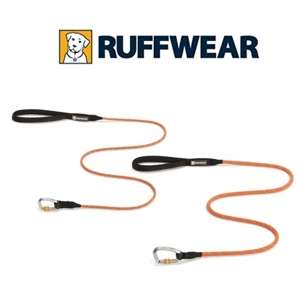 RUFFWEAR-Knot-a-Leash, светоотражающий собачий поводок с надежным фиксирующим карабином S/L