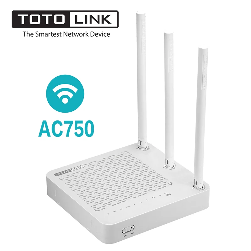 

TOTOLINK A1004 750Mbps Dual Band Wireless Gigabit Wifi Router 11AC Home Wireless Repeater/Bridge, Support VPN /Wi-Fi Extension