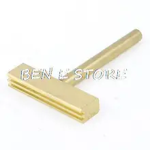 Ленточный ремонт 40 Вт золотой тон Т-образная головка для паяльника