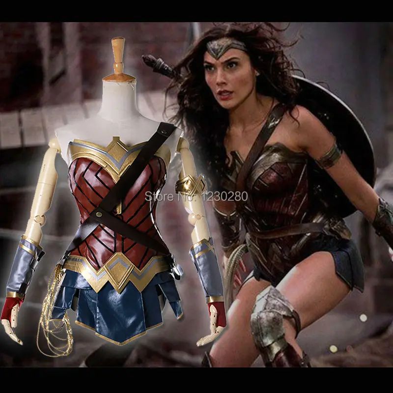 Buy 2017 New Movie Wonder Woman Costume Diana Princess