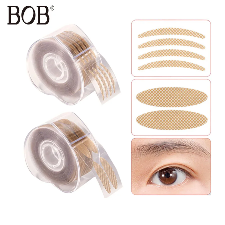 

BOB Brand 600pcs Eyelid Paste Makeup Beige Eyelid Tools Decoration Invisible Double Eyelid Tape Adhesive Stickers Eyes Cosmetic