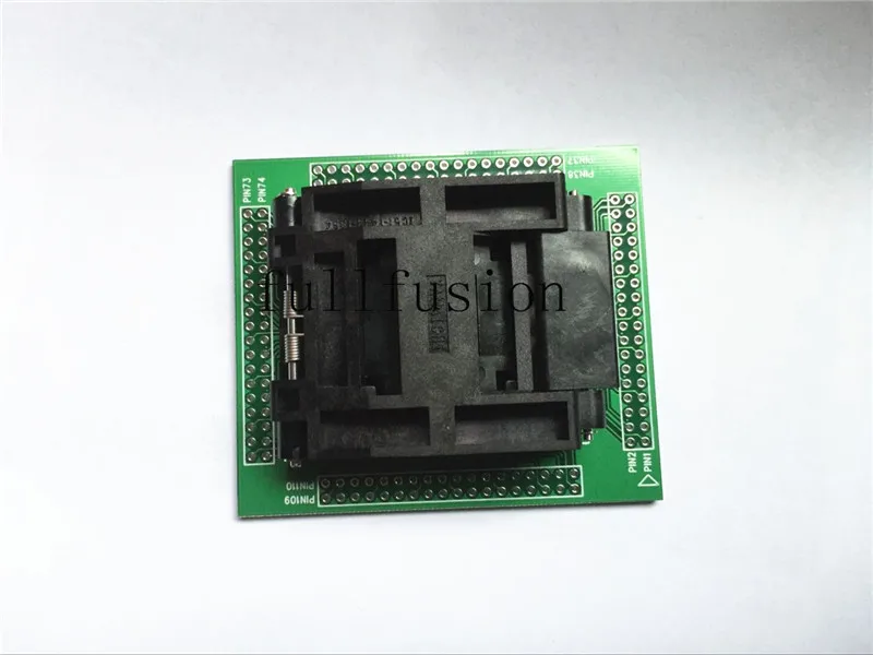 QFP144-TO-DIP адаптер программирования IC51-1444-1354-7 LQFP144P 0,5 мм Шаг IC тест и запись в гнездо