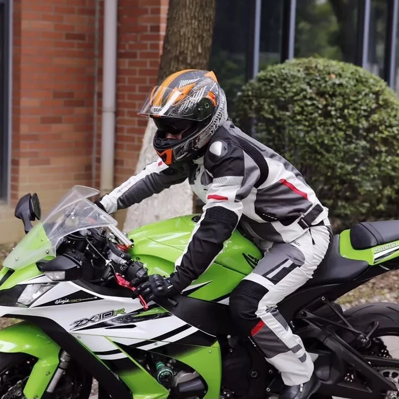 Летние MOTOBOY мотоциклетные Куртки и Штаны мотокроссе костюм грязь Езда на