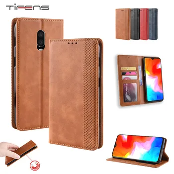 

Leather Flip Wallet Phone Case For Oneplus 7 7T Pro 6 6T 5 5T 3 3T 1+6 1+5 1+5t Strong Magnetic Card Holder Cover Etui Carcasa