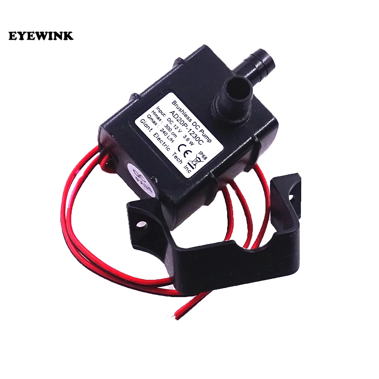 

12V DC Brushless Small Water Pump Motor Pump DIY Hardware Pump Tools 1.5M 240L/H