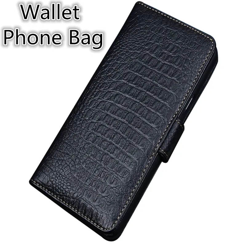 

SS10 Genuine leather wallet phone bag card holders for OnePlus 6T(6.41') phone case for OnePlus 6T flip cover free shipping