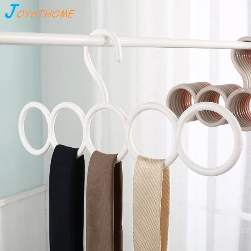 Joyathome Multifunction Scarf Tie Belt Hanging Rack Scarf Hanger Home Storage Rack Clothes