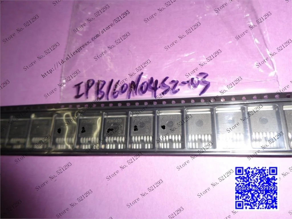 

Original IPB160N04S2-03 IPB160N04 P2N0403 TO252 20PCS/LOT in Stock