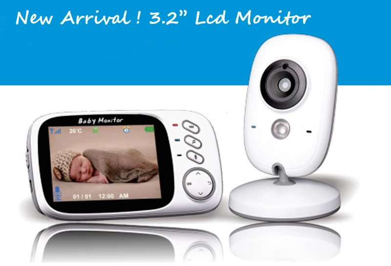 bilder für 2,4 Ghz Wireless 3,2 Zoll Electronica Drahtlose VB603 Baby Monitor 2 Way Audio 5 Mt IR Temperatur Lullabies Tragbare Baby kamera bilder für 2,4 Ghz Wireless 3,2 Zoll Electronica Drahtlose VB603 Baby Monitor 2 Way Audio 5 Mt IR Temperatur Lullabies Tragbare Baby kamera