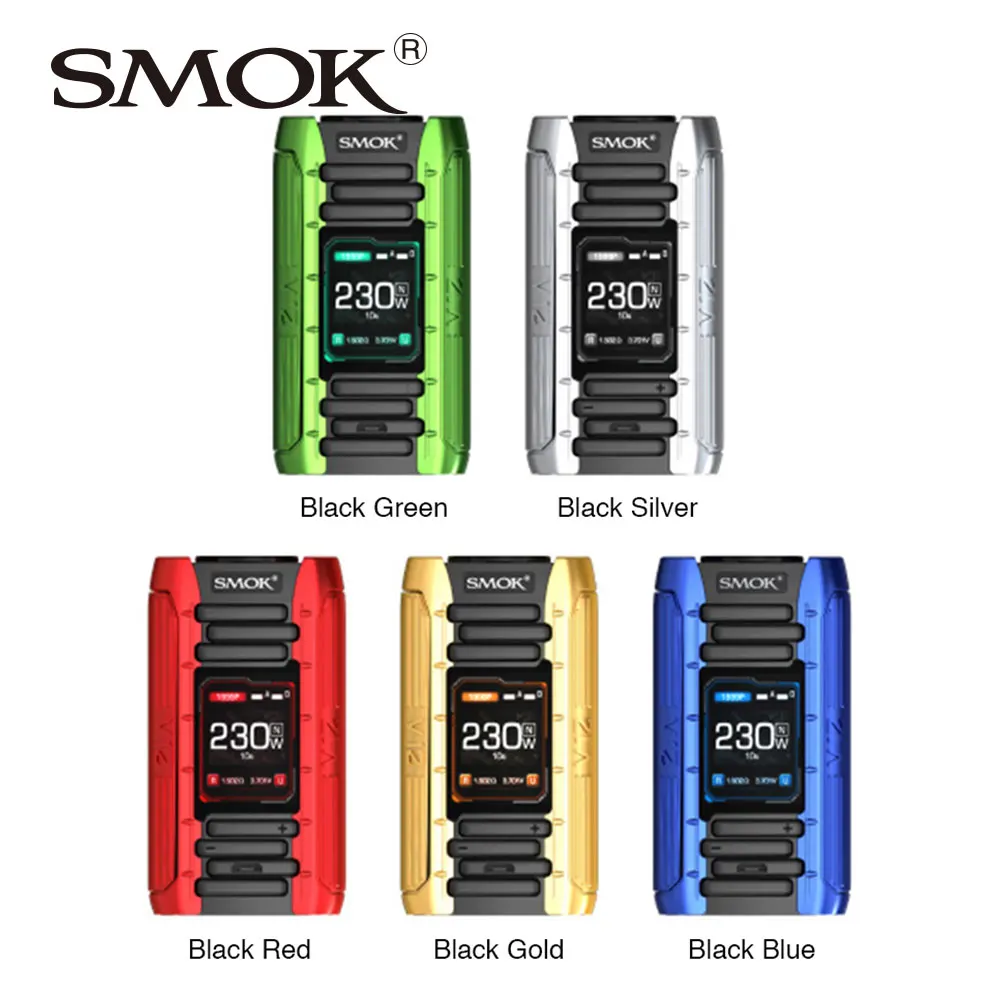 

Original SMOK E-Priv 230W TC MOD Engine-like Appearance No 18650 Battery Firmware Upgradeable for Tfv12 Prince E Priv Vs X-priv