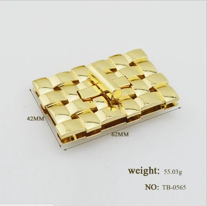 

(10 pieces/lot) wholesale bags handbag high-grade metal braided rope shape twist lock decorative buckle hardware accessories Y-5