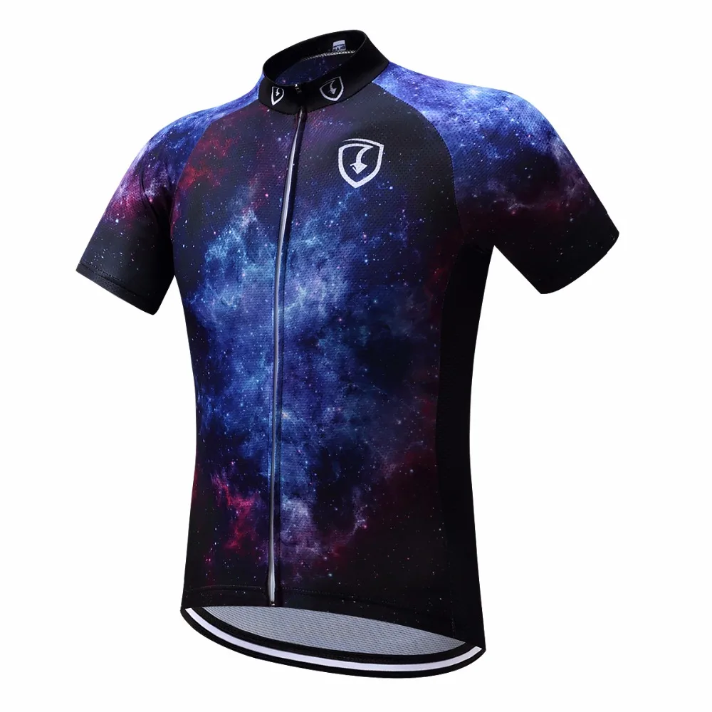 

Cycling Jersey Universe Pattern Summer Short Riding Bicycle Cycling Clothing Men Sport Jerseys Customized/Wholesale Service