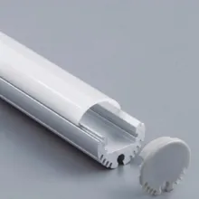 Новейший круглый светодиодный алюминиевый профиль для светодиодной ленты подвесной светильник