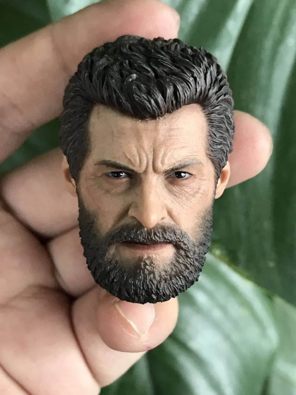 Предпродажа на заказ 1/6 масштаб Росомаха Sculpt версия гнева ревущая голова резьба