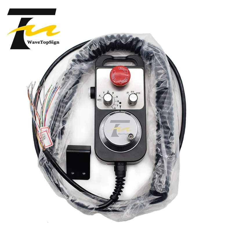Cnc handwheel Lathe milling hand wheel Mpg manual control CNC Pulse Generator 4/6 Axis MPG Pendant Handwheel 5V manual pulse generator