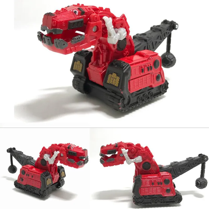 RUX красный грузовик-динозавр, съемный игрушечный динозавр, Машинка для Dinotrux, мини-модели, новые детские подарки, игрушки, модели динозавров, детские игрушки