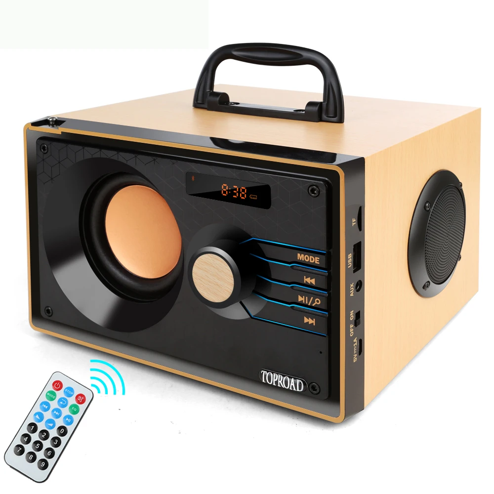 Высокая мощность 20 Вт Bluetooth колонки супер бас стерео Портативная колонка звук бар