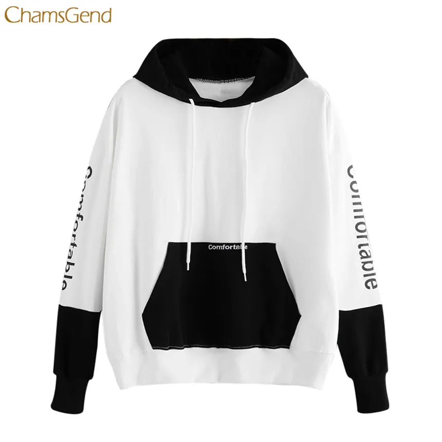 

CHAMSGEND 2018 Hoodies Women Hoodies Winter Warm Women Hoodie Sweatshirts Womens Plus Size Long Sleeve Hooded Sweatshirt