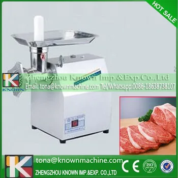 

China factory wholesale strong copper generator food grade tray mini frozen stainless steel meat grinder 750 W