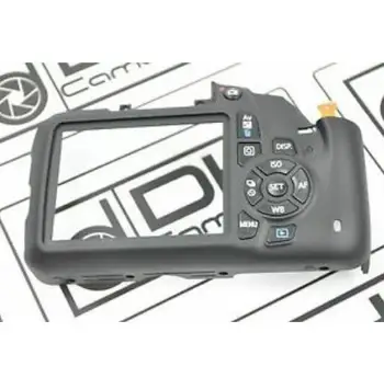 

Original 1200D Rebel T5 X70 Back Cover Rear Shell Case Cover With Button Flex with LCD Key FPC For Canon 1200D