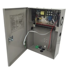 Fonte de alimentação de câmera de parede dc 12 v 20a 240 w ups caixa de alimentação ininterrupta caixa de monitoramento de energia de backup 18 canais ups