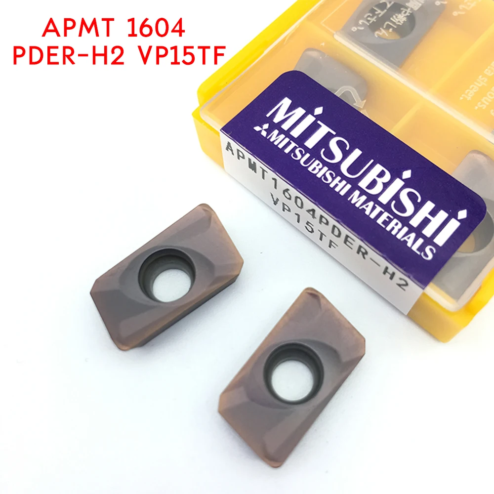 

APMT1604 H2 VP15TF carbide inserts Turning tool APMT 1604 Face Mill Lathe Tools Milling cutter CNC tool APMT1604PDER