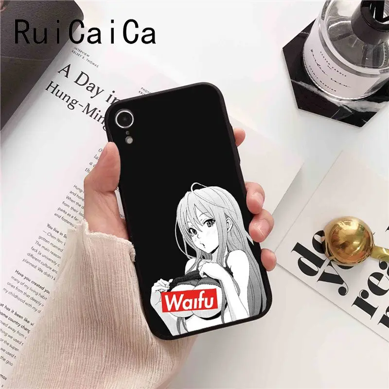 Cartoon sexy girl Sugoi Senpai Anime waifu