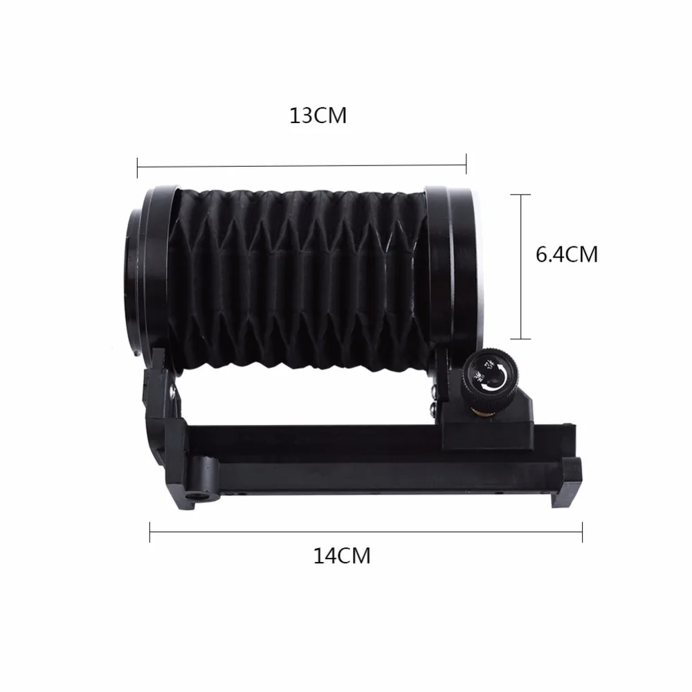Макро Удлинитель сильфонная трубка объектив штатив крепление Удлинитель для Canon для EOS EF крепление для фокусировки камеры
