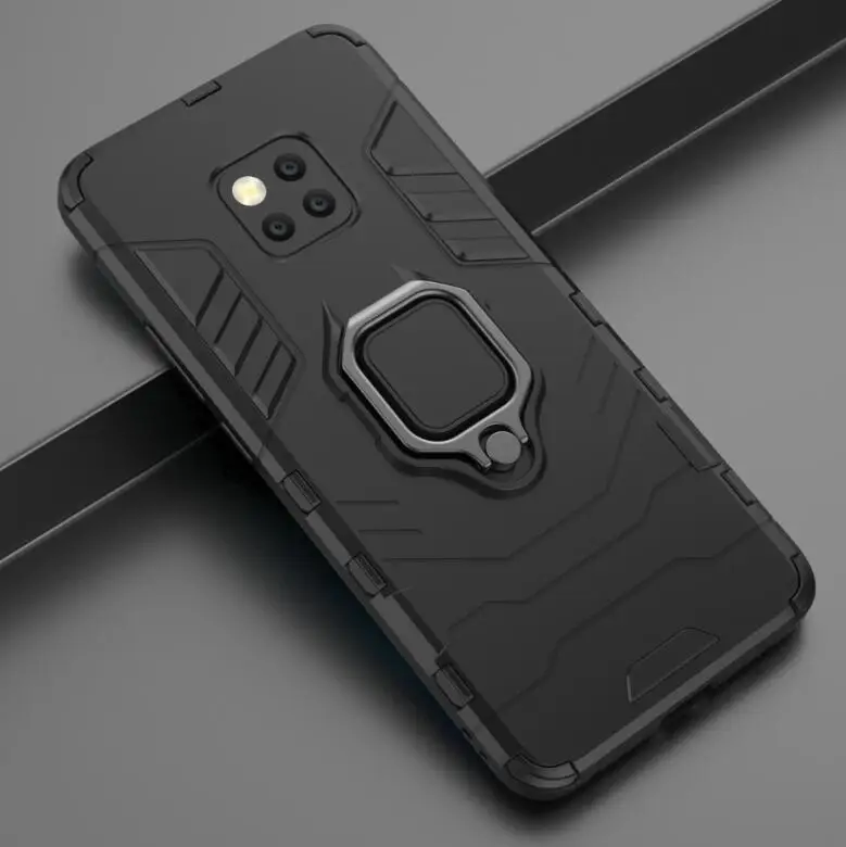 

For Huawei Mate 20 Pro/20 Lite/20X 2 In 1 Soft Silicone Matte PC Shockproof Armor Hybrid Back Cover For Mate 9 10 P20 Pro Lite