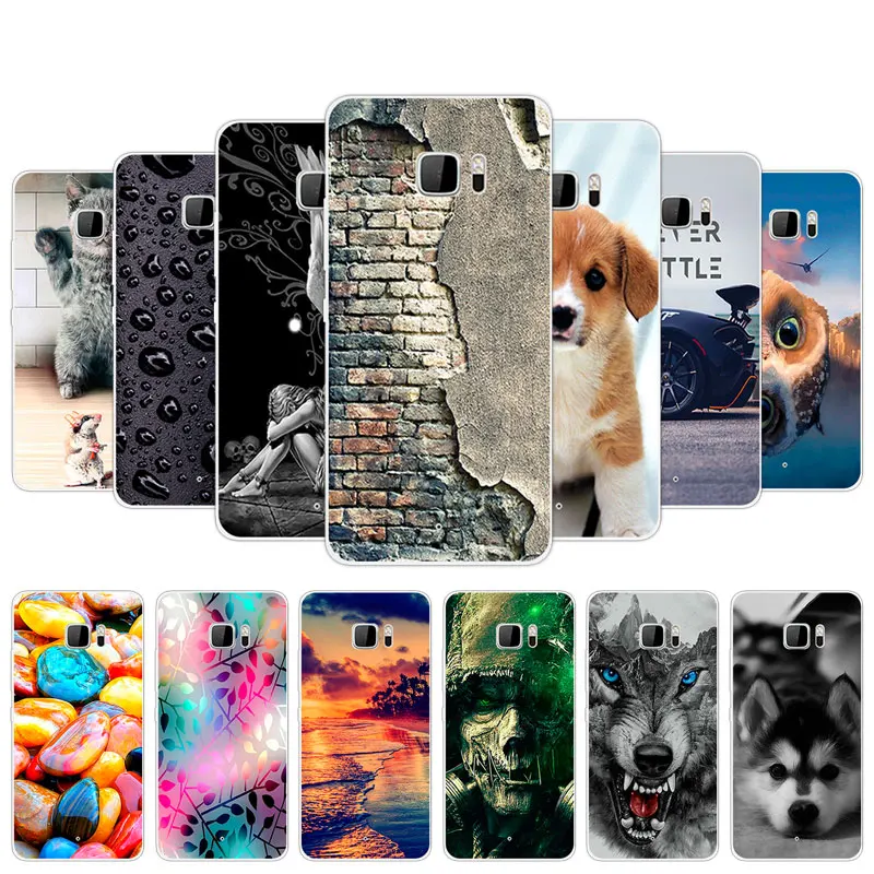 

for HTC U Ultra/HTC Ocean Note Bloom Printed Back Covers Soft TPU Clear Silicone Fundas for HTC Ocean Note/U Ultra Phone Cases