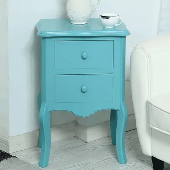 

Nightstands Bedroom Furniture oak solid wood bedside table night stand mesitas de noche side table bedroom storage 42*32*65 cm