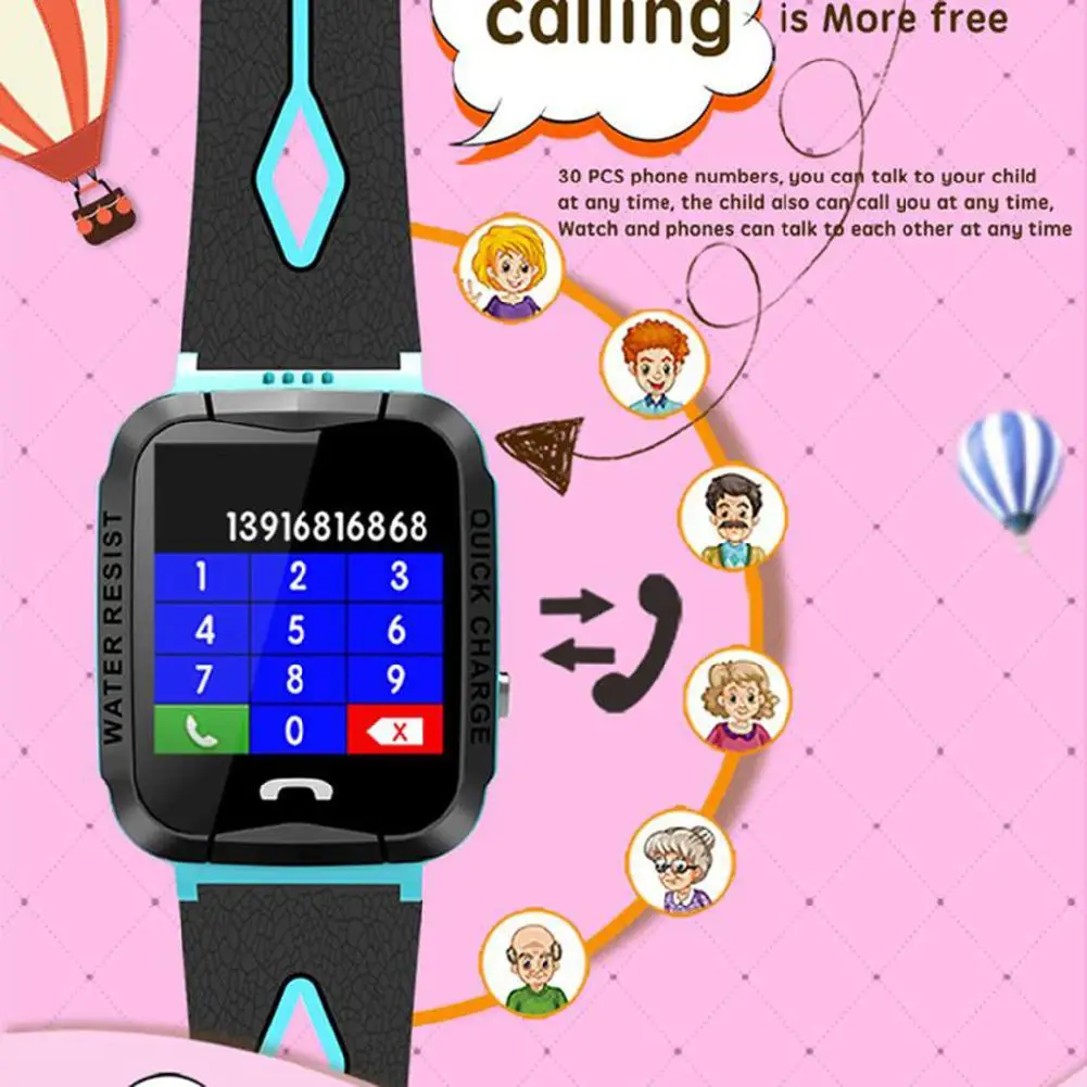 Kids Smart Watch Daily Waterproof Anti-lost Child GPRS Tracker SOS Positioning Tracking Smart Phone Watch For Kids d25