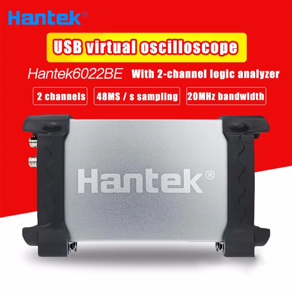 

HANTEK 6022BE 20MHz Bandwidth 48MSa/s PC Based USB Digital Storage Oscilloscope