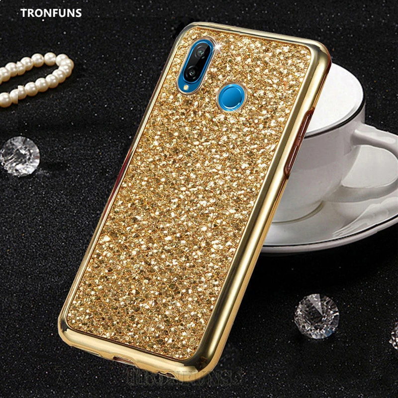 

Glitter Soft Silicon Case For Huawei P Smart 2019 P20 P10 P9 P8 Lite 2017 Bling Case For Huawei Honor 10 8 Mate 20 Lite Cover