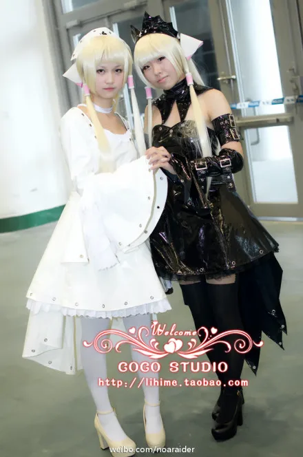 アニメゴシックロリータちょびっツちぃ (白2) コスプレちょびっツちぃ 