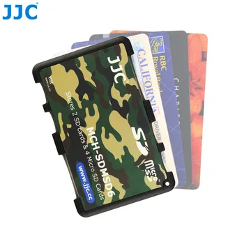 

JJC Memory Card Holder for 2 SD Cards + 4 Micro SD Cards Storage Case