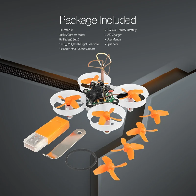 Eachine E010S с микро FPV Квадрокоптер с камерой с 800TVL CMOS на основе F3 Кисть контроллер полета RC Дрон BNF VS E10