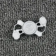 Пескоструйный Серебряный Мини турбо латунный внутренний Спиннер для пальцев для тренировки пальцев уход за Гироскопическая Антистресс игрушка для взрослых