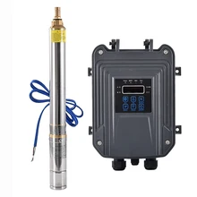 Solar DC Deep Well Pump Brushless Stainless Steel Water Pump With Controller For Irrigation 3FLD5-72-72-1100 72V 1100W 5 m3/h цена Solar DC Deep Well Pump Brushless Stainless Steel Water Pump With Controller For Irrigation 3FLD5-72-72-1100 72V 1100W 5 m3/h цены онлайн
