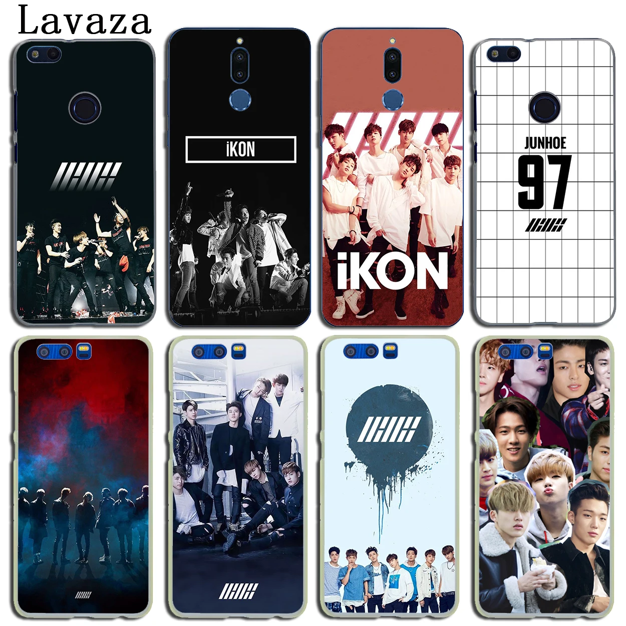 Жесткий чехол IKON Kpop для телефона Huawei Y9 Y7 Y6 Prime 2019 2018 Nova 5I 4 3i 3 2i Honor 20 10 8X 8C 8 9X 9 Lite 6C 7C 7X