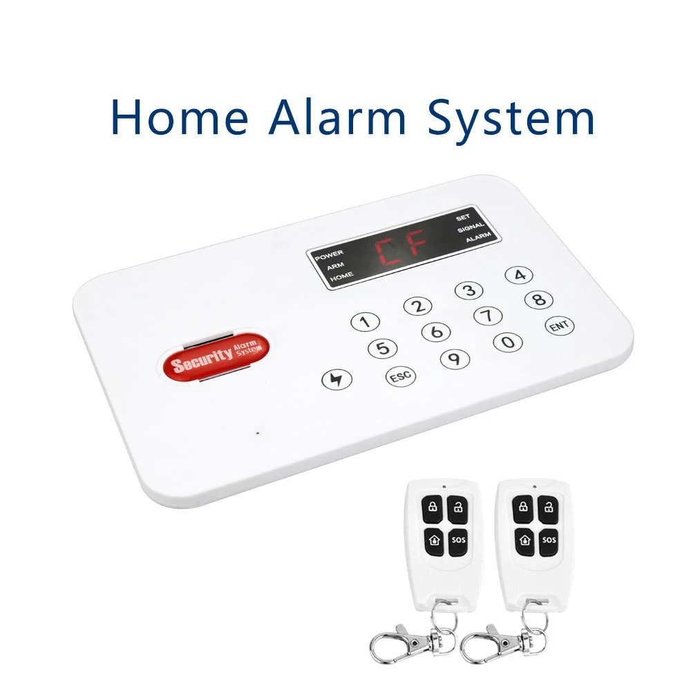 50 Zone Wireless PSTN Remote Control Alarm System Home Security Russian Spanish French English Security Alarm For Home 3