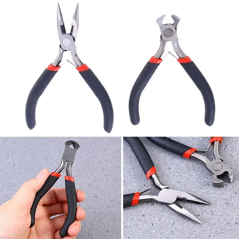 WINOMO 2pcs Zipper Repair Kit Pliers Tool Replacement Zipper Hand Fix