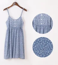 MEETMEFASHION New Fashion Summer Mori Girl Dress O Neck Sleeveless Print Floral Vestidos Women Sexy Beach Spaghetti Strap Dress