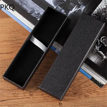 

10pcs Black paper gift box for pen package Pen Storage Box Stationery Organizer School Office supplies