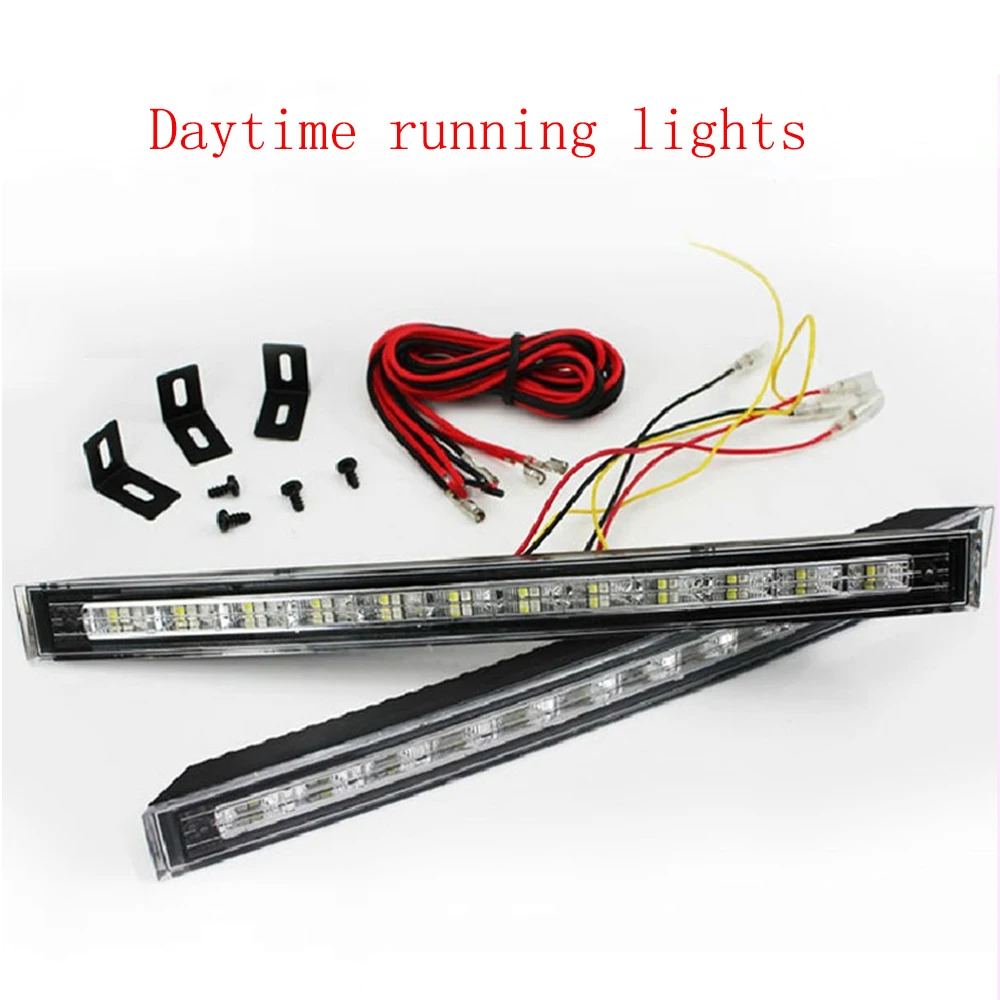 Waterproof Car LED Daytime Running Lights DRL Daylight Lamp with Turn