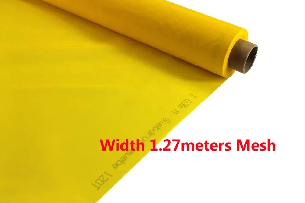 1.27meters 350 Mesh (140T) Screen Printing Fabric Mesh Silk Screen